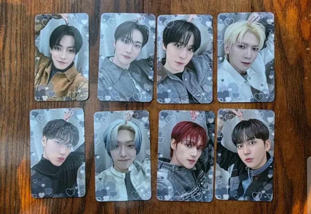 韓国　ATEEZ　サノク　ミペン　全員　トレカ