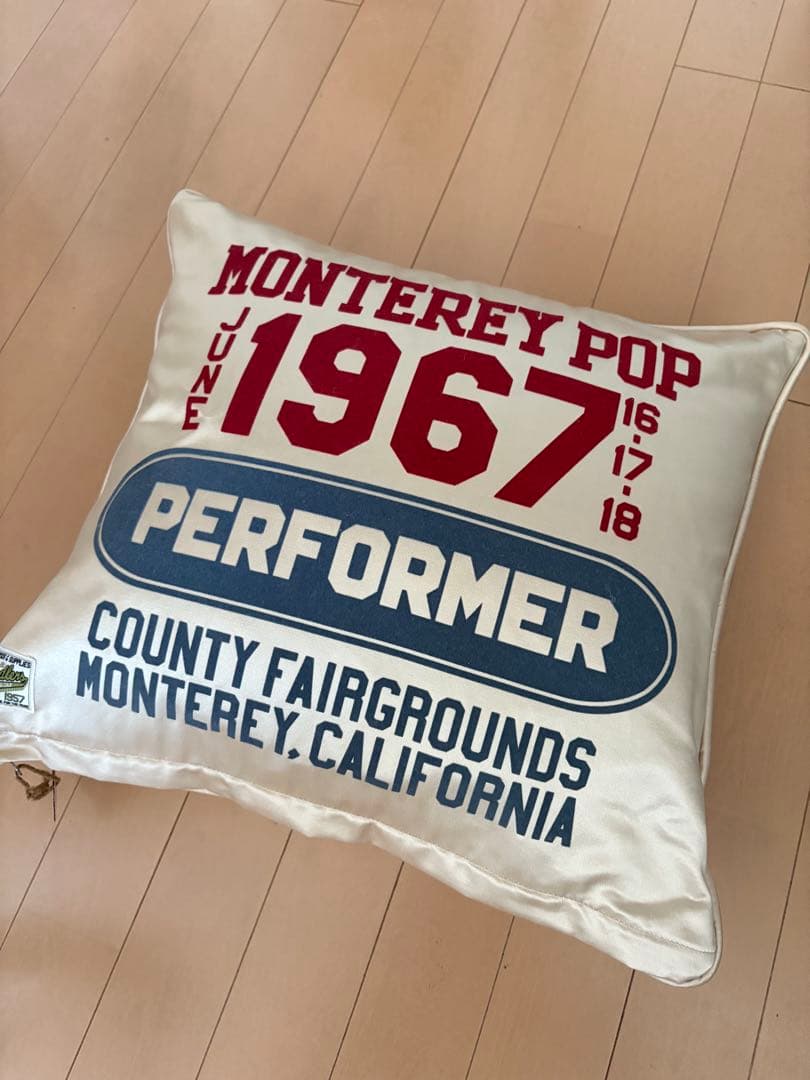 バーンストーマーズ　ボーズグラッドラグス　クッションカバー　ベージュ