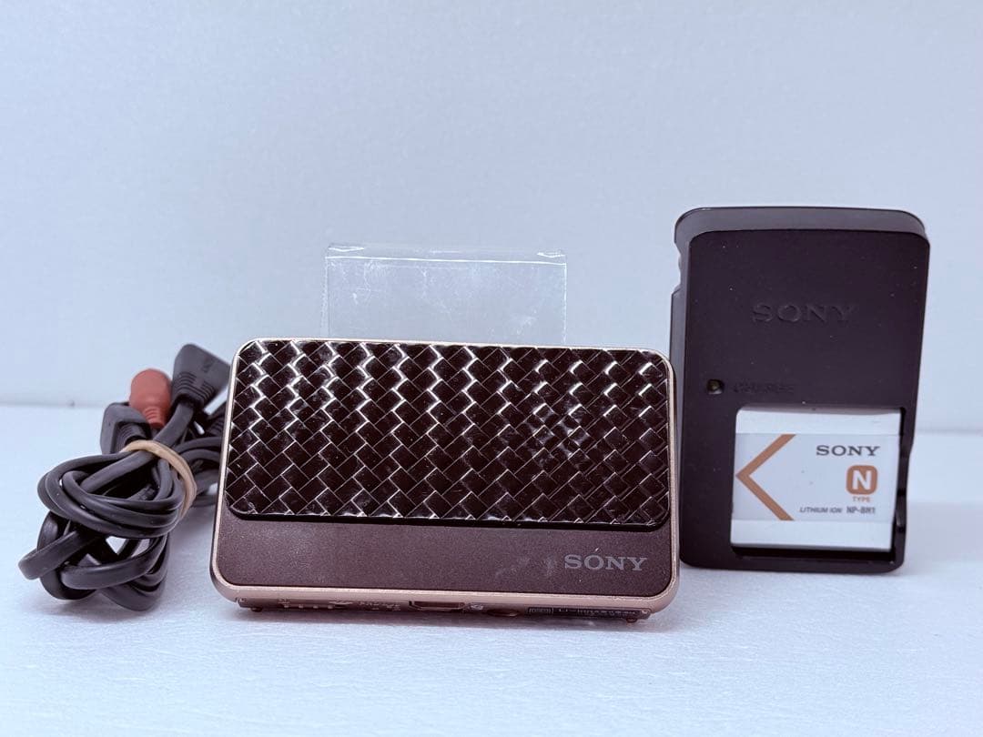 SONY DSC-T99D ブラウン 動作確認済 コンデジ ラグジュアリー