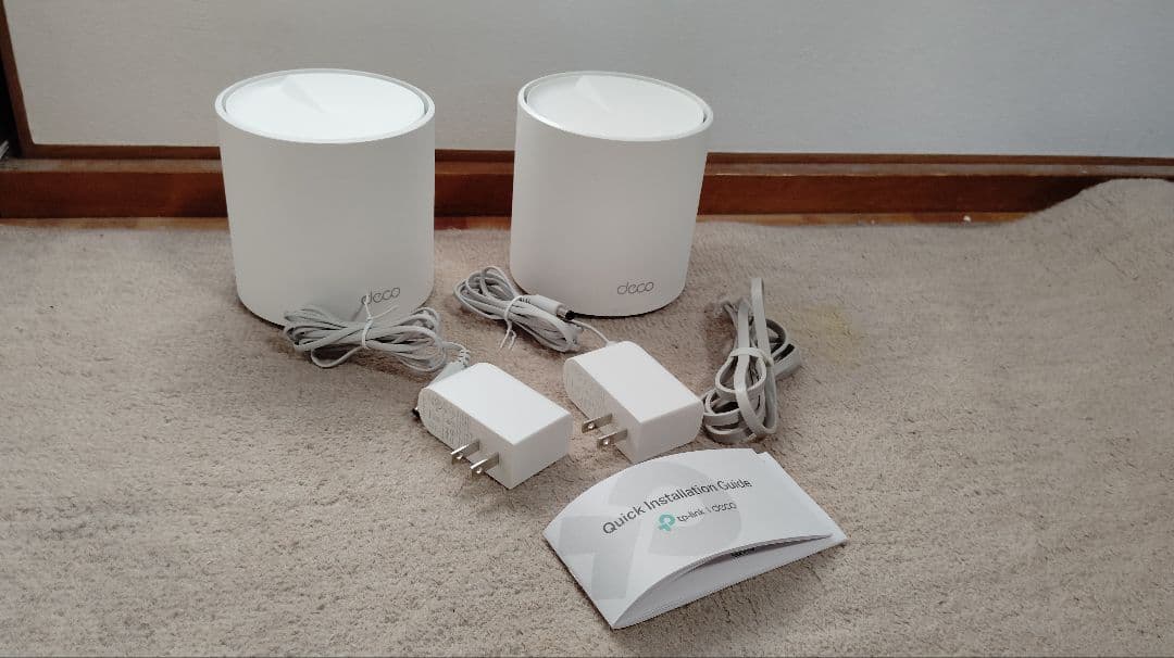 中古品　TP-LINK DECO X50 2台セット