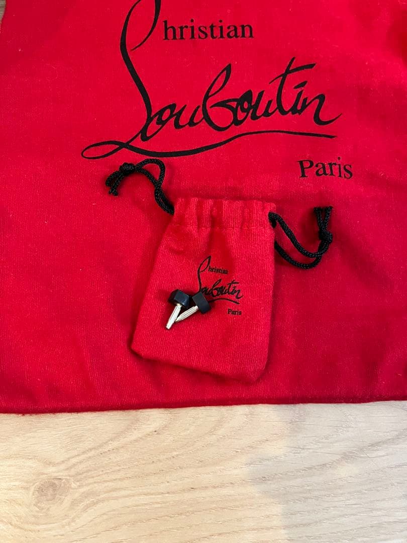 美品✨Christian Louboutin ブラック ハイヒール 34