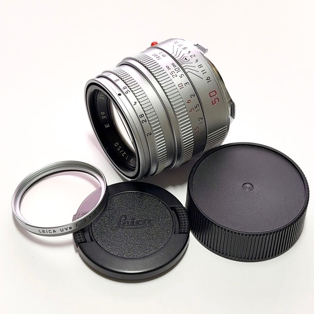 【美品】ライカ｜ズミクロン50mm F2（4th）フード組込《シルバークローム》