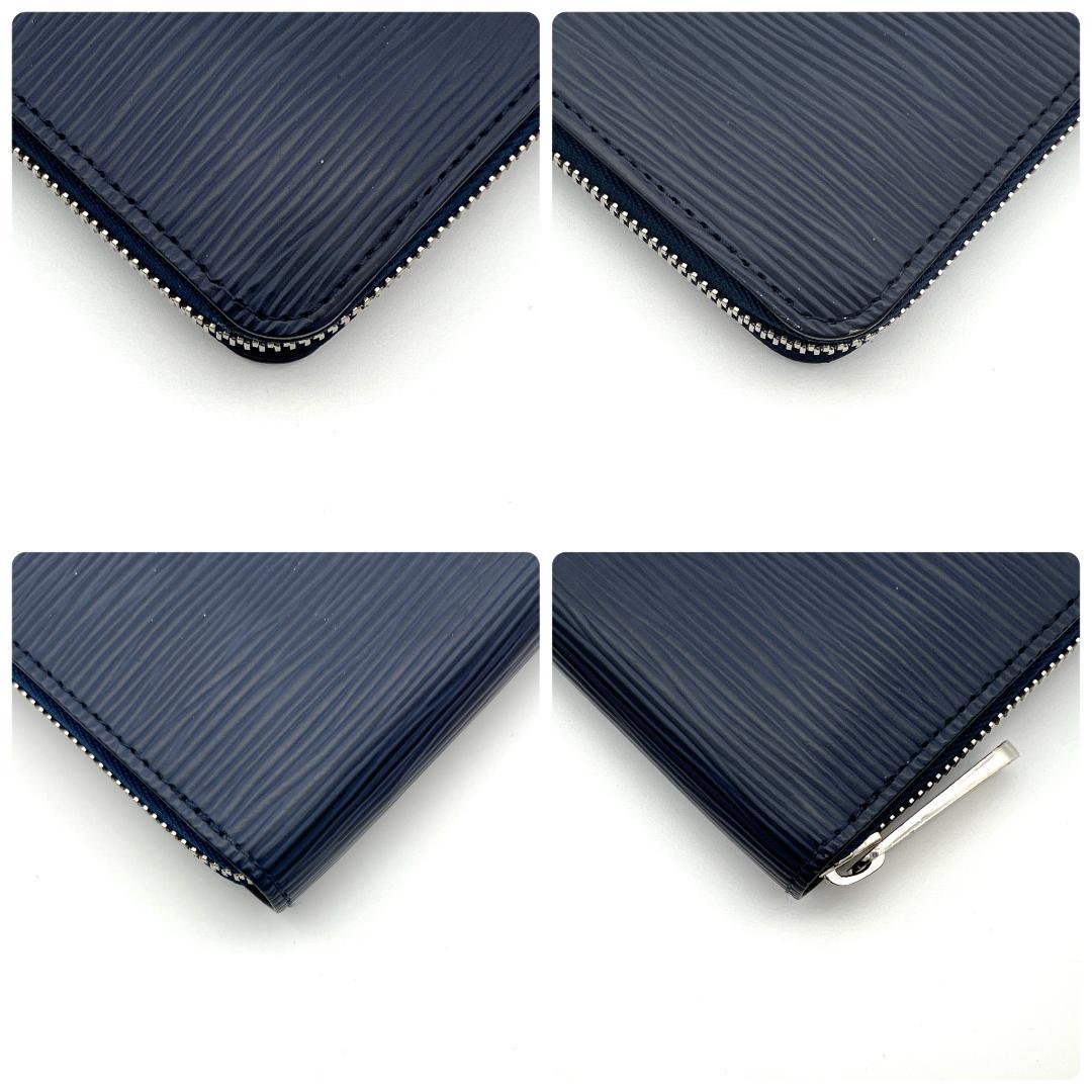 【最高級美品】ルイヴィトン エピ ジッピーウォレット アンディゴブルー C148