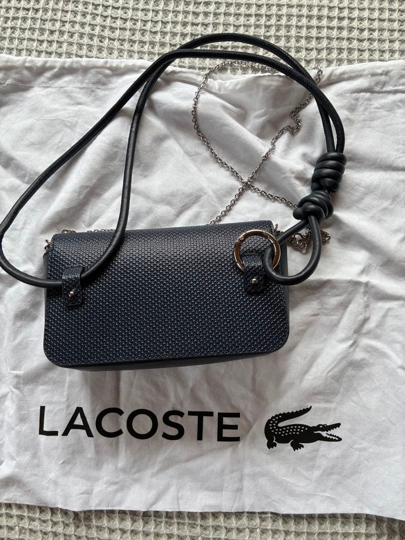 超美品　ラコステ　スリーウェイ ウエスト　ショルダー　ハンドバック