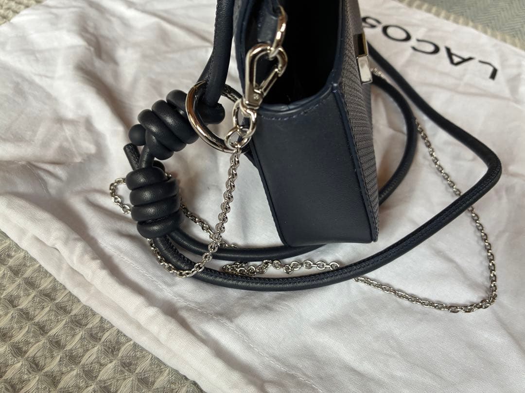 超美品　ラコステ　スリーウェイ ウエスト　ショルダー　ハンドバック