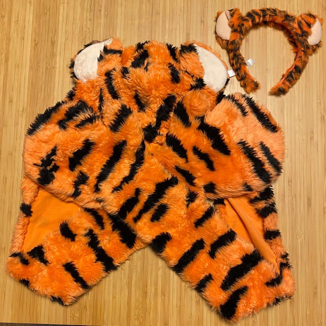 ティガー ファンキャップ マフラー カチューシャ ディズニー セット