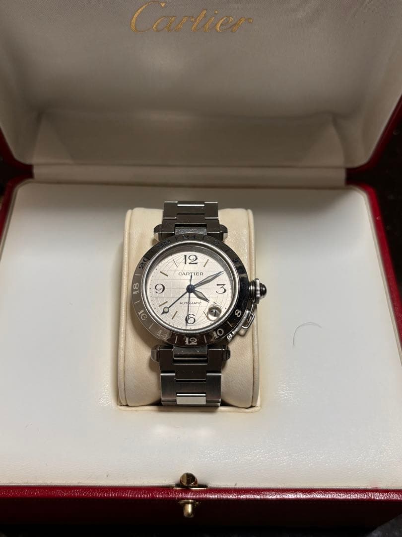 カルティエパシャCメリディアン GMT オートマティック Cartier