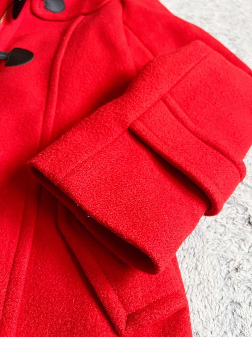 【ブルーレーベルクレストブリッジ】ショートダッフルコート 裏地CBチェック 38