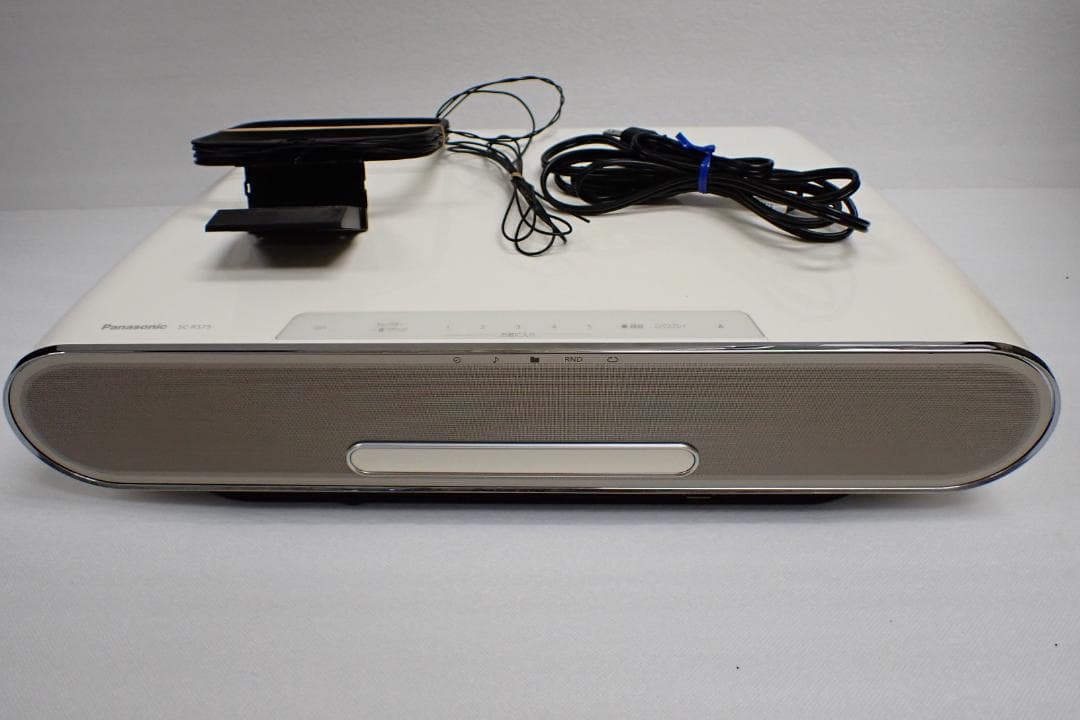 パナソニック コンパクトステレオシステム コンポ SC-RS75 ホワイトZ-B