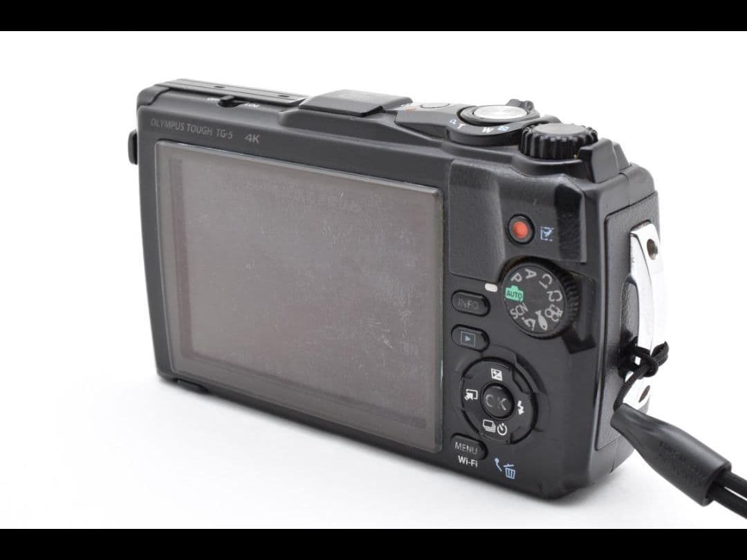 OLYMPUS TOUGH TG-5 4K ブラック コンパクトデジタルカメラ