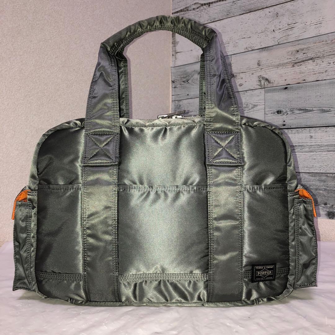 新品同様✨新型 ポータータンカー ボストンバッグ グレー ダッフル トートバッグ