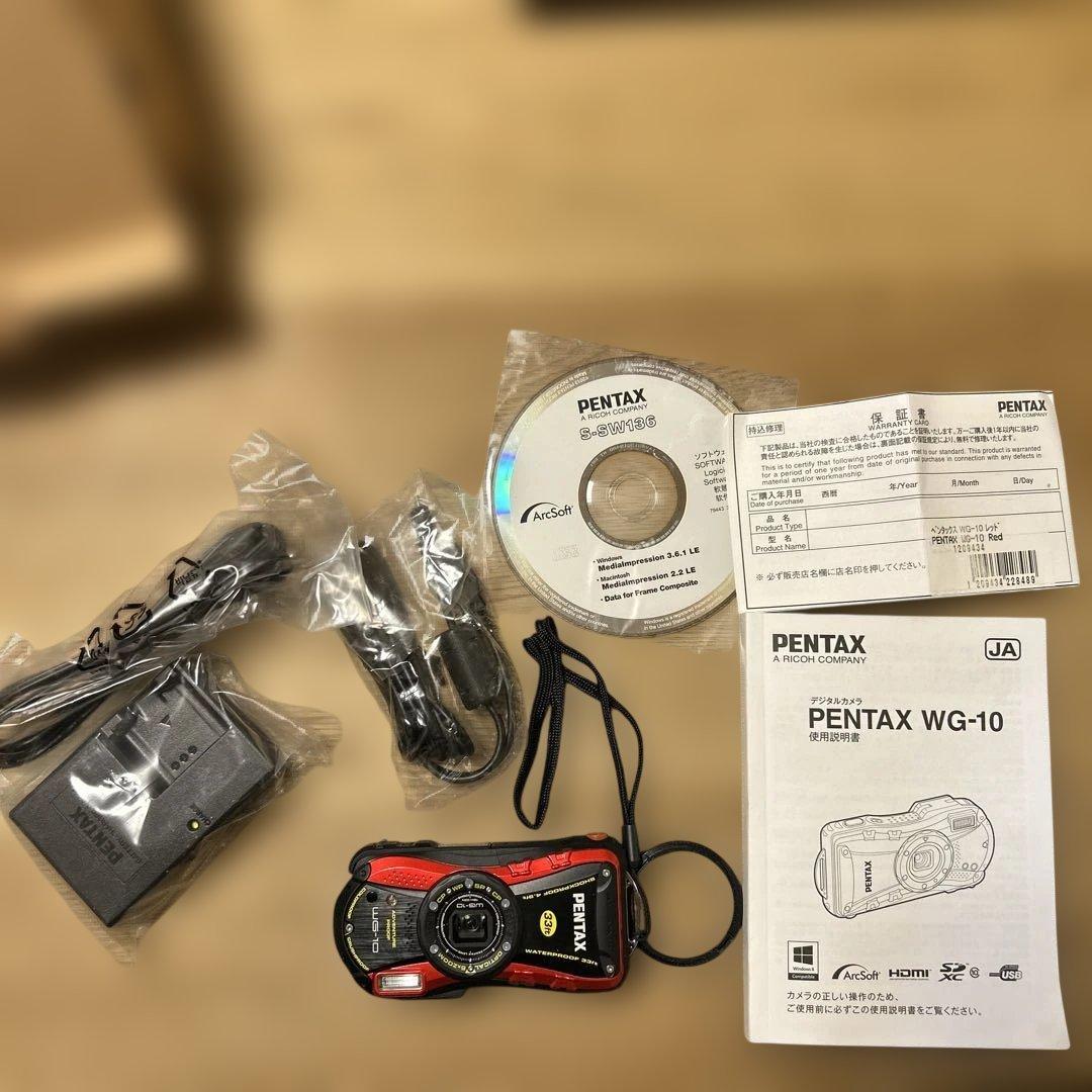PENTAX WG-10 デジタルカメラ