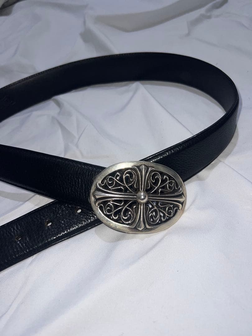 Chrome Hearts クロムハーツ オーバルクロス　ベルト バックル