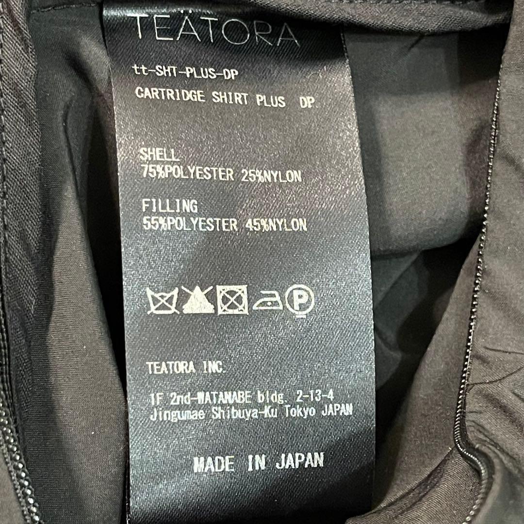 M 2 TEATORA DP テアトラ ブラック 黒 シャツ 中綿 アウター