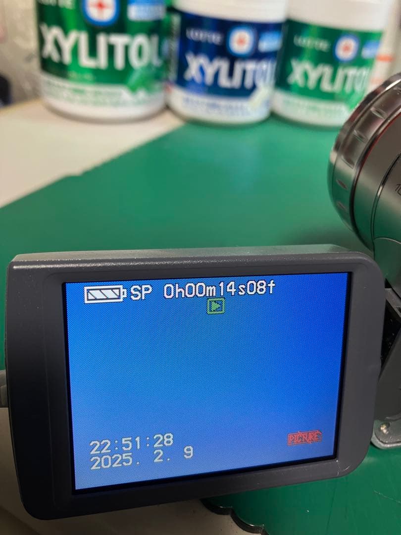 パナソニック ビデオカメラ NV-GS200 ミニDVテープ 作動機 付属品付き