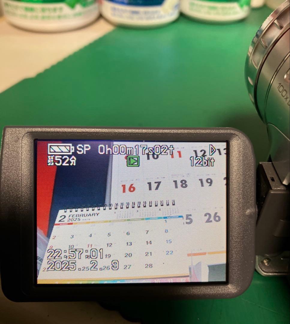 パナソニック ビデオカメラ NV-GS200 ミニDVテープ 作動機 付属品付き