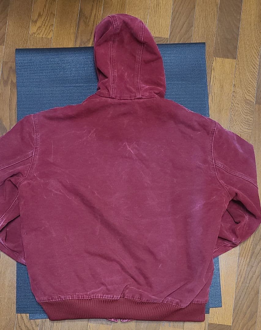 カ*ン様 Carhartt アクティブジャケット J130 CRI XL 赤 デ