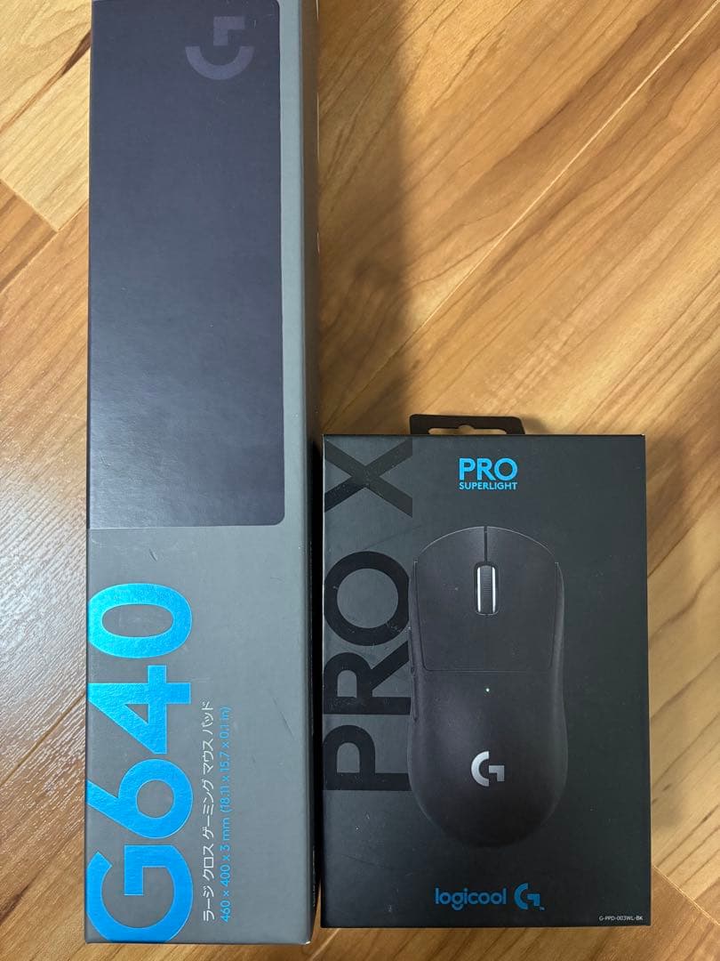 Logicool PRO X superlight G640セット