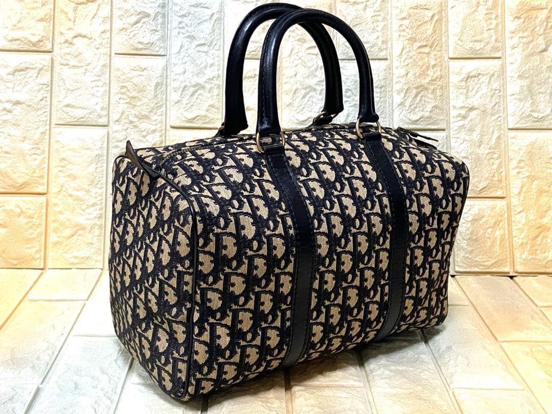 Christian Dior トロッター ミニボストンバッグ 旅行バッグ 90s