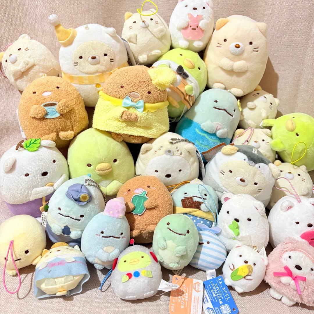 すみっコぐらし　ぬいぐるみ　キーホルダー　ストラップ　てのり　まとめ売り