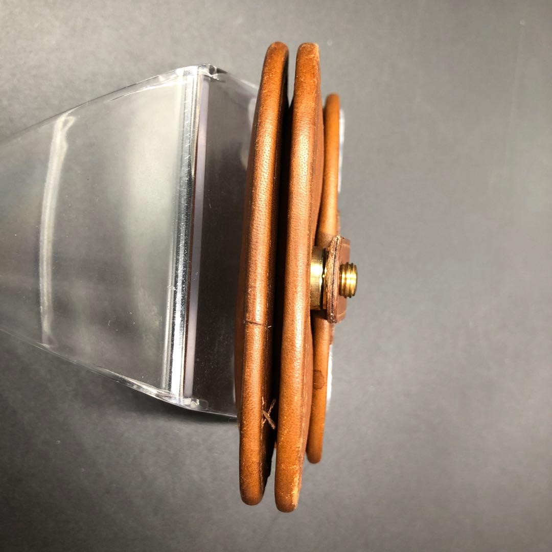 希少 COACH オールドコーチ ケース 小銭入れ レザー ライトブラウン