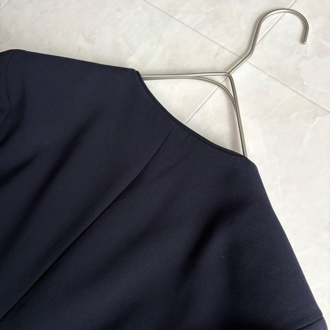 美品✨ Ballsey ドライダブルクロスセットアップ 紺 34 パンツスーツ