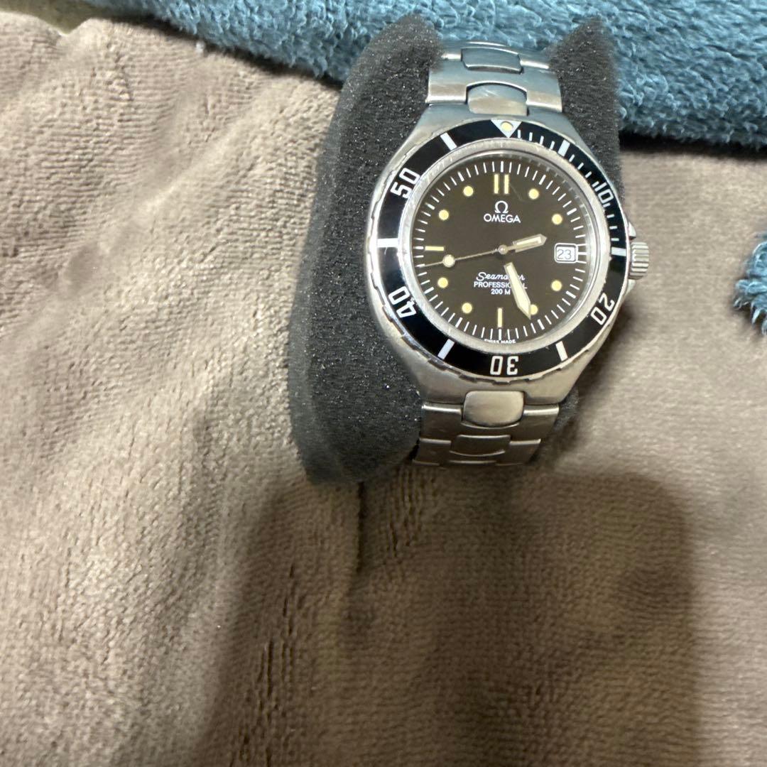 Omega Seamaster 200黒ダイアル ステンレス