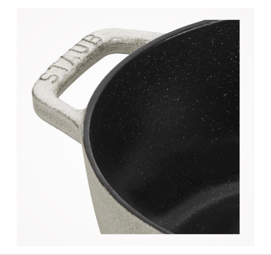 新品未使用　STAUB ストウブ　Wa-NABE スノーフレークカンパーニュ