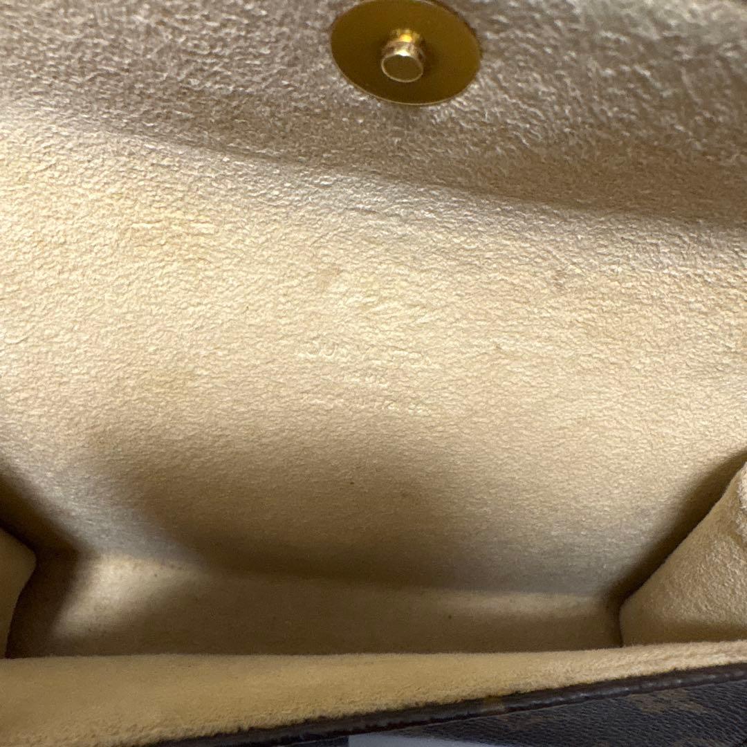 Louis Vuitton モノグラムポシェットフロランティーヌ ベルト付き