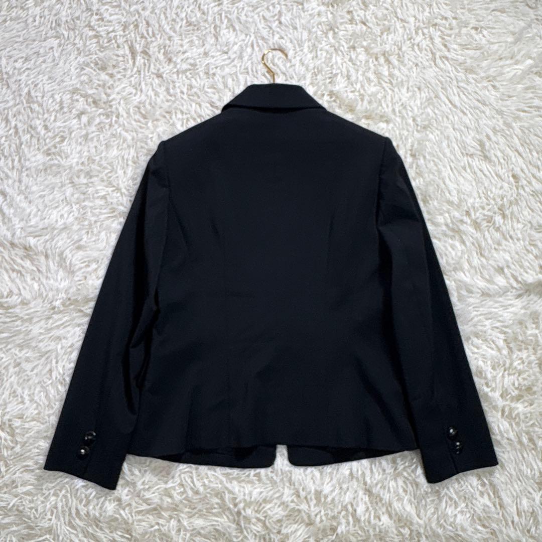 Rifanne リファンネ　スーツセットアップ　13号　ソワール　黒ストライプ