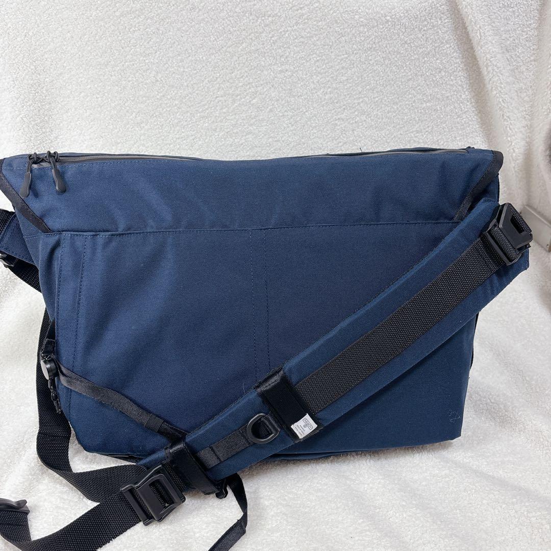 【極美品】AS2OV 330×1100D メッセンジャーバッグ　ネイビー　大容量