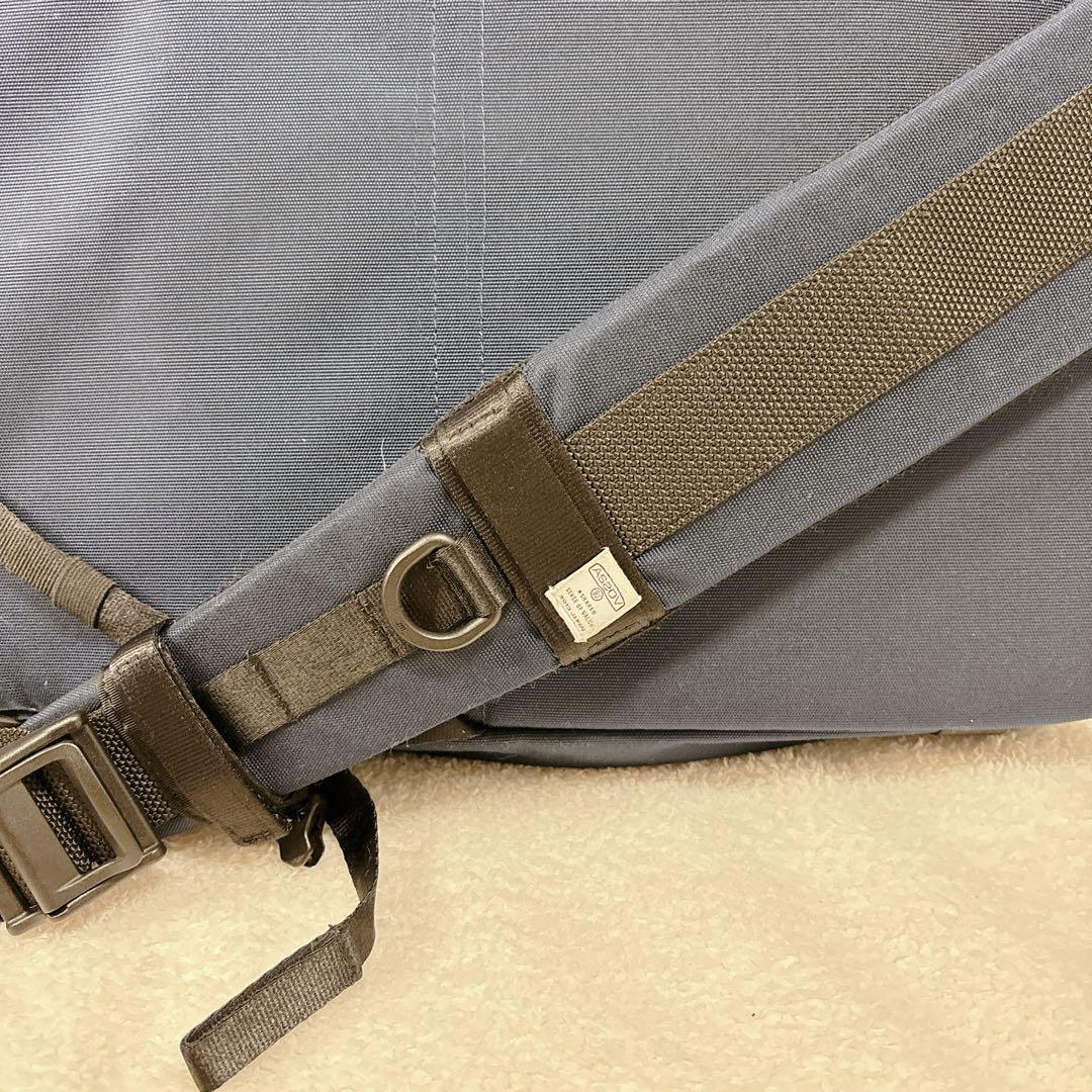 【極美品】AS2OV 330×1100D メッセンジャーバッグ　ネイビー　大容量