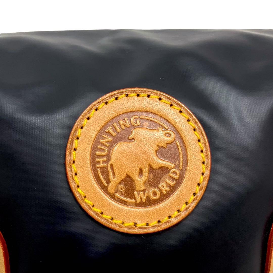 【極美品】HUNTING WORLD ハンティングワールド　メッセンジャーバッグ