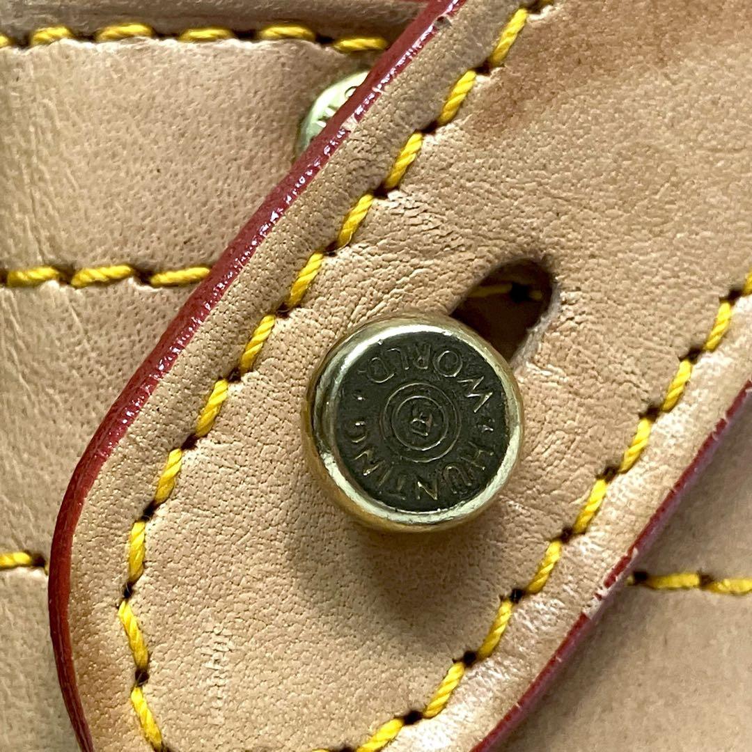 【極美品】HUNTING WORLD ハンティングワールド　メッセンジャーバッグ