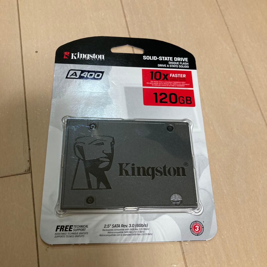 内蔵型SSD Kingston A400 120GB SSD