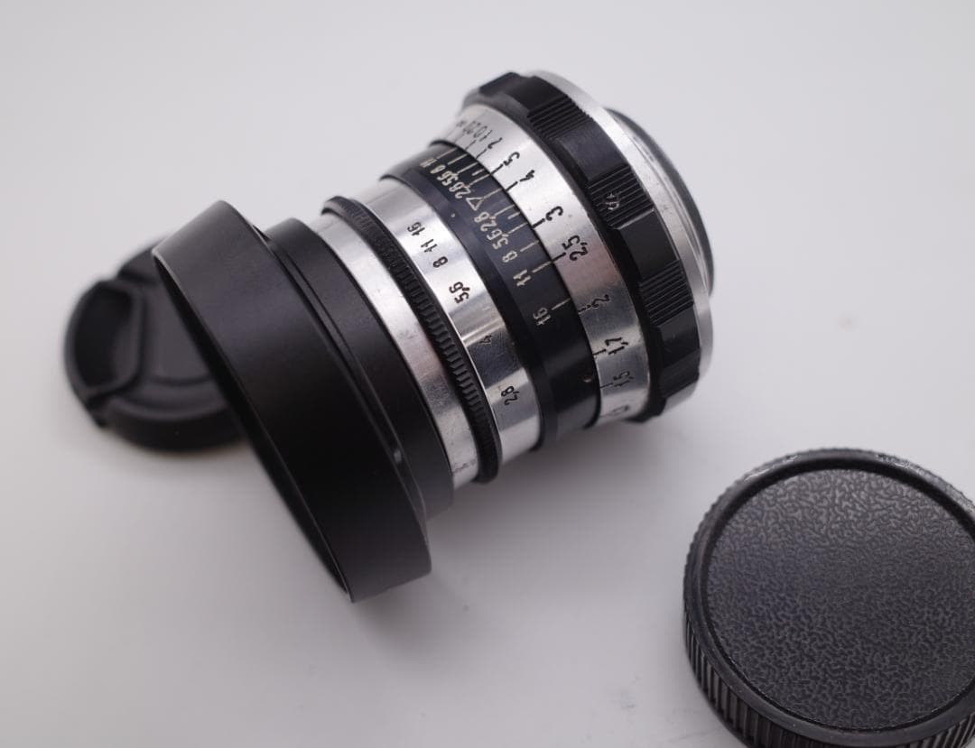 78　インダスター61 　未使用　53ｍｍｆ2.8　オールドレンズ