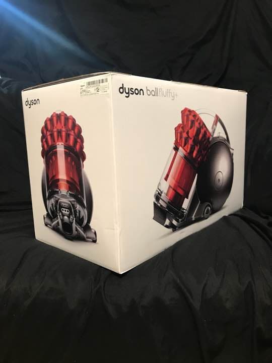 ダイソン サイクロン式パワーブラシ Dyson Ball Fluffy+ レッド