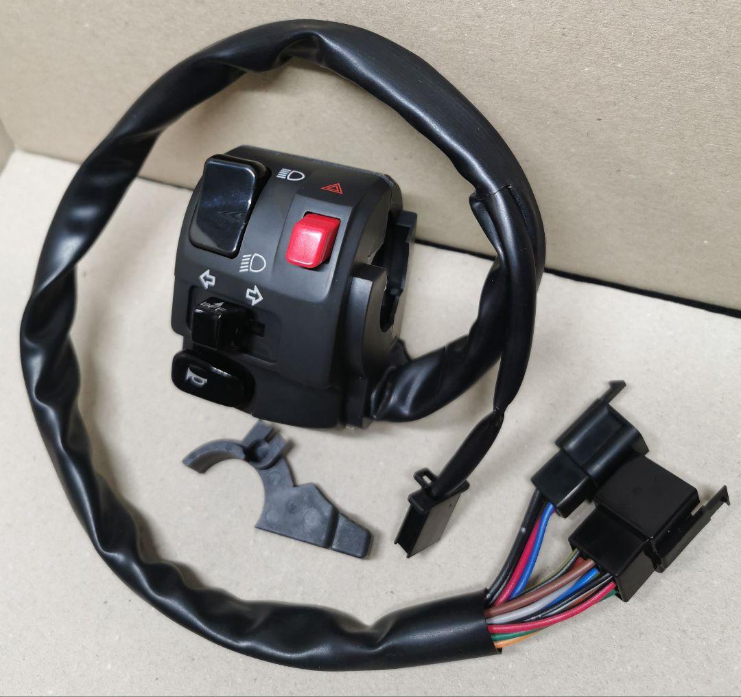 新品*ゼファー400(1993～1995年式)純正左スイッチ(チョークレバー付)