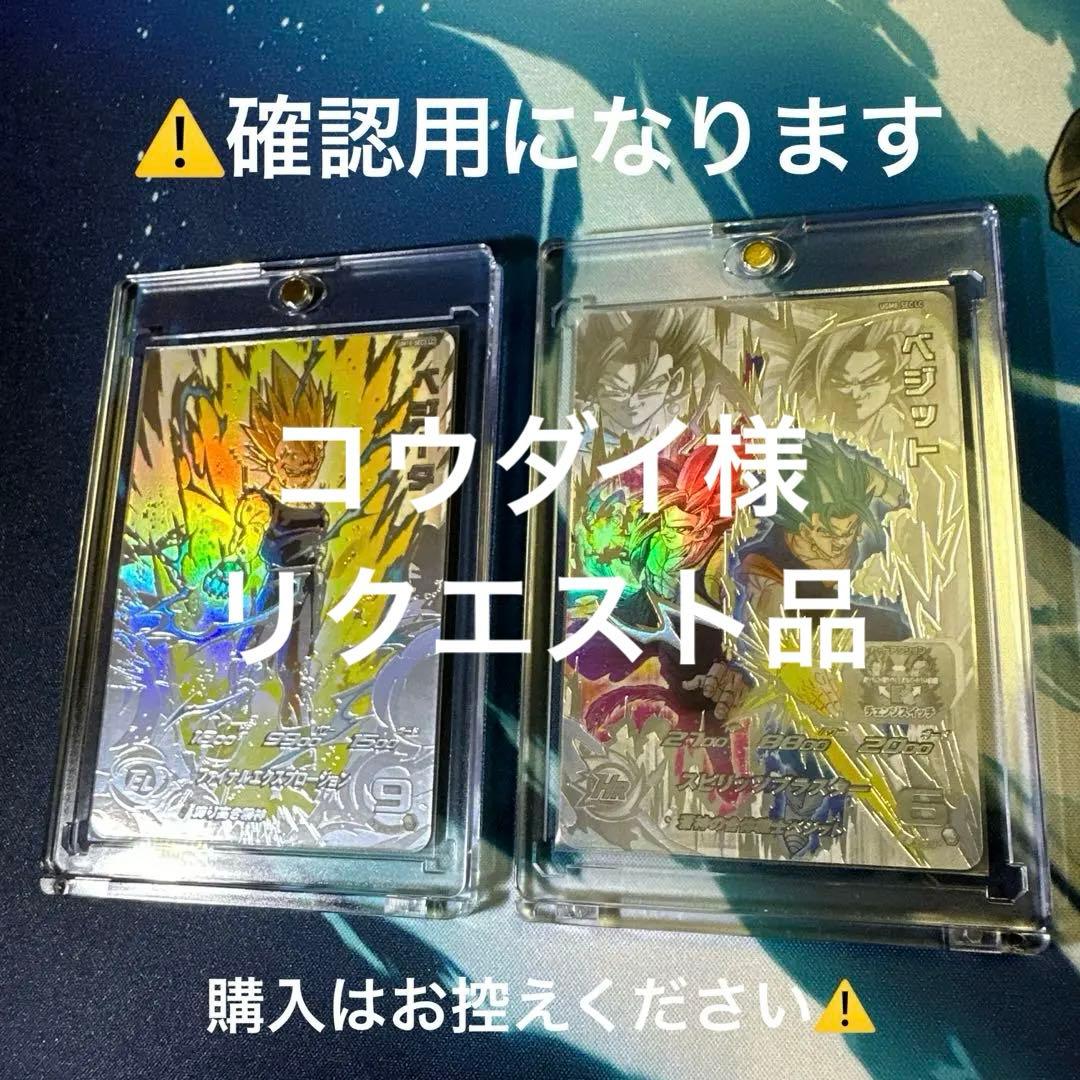 コウダイ様リクエスト品　他の方は御購入お控え下さい。