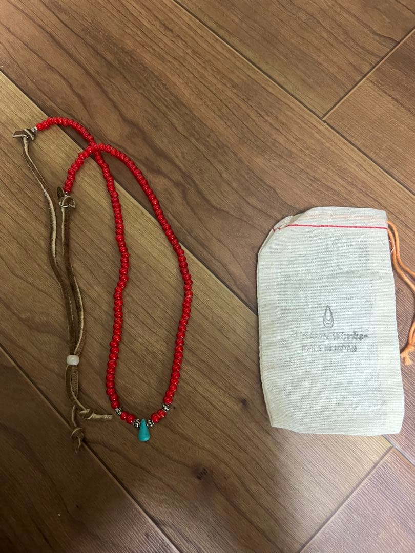 スタンダードカリフォルニア　ボタンワークス　ネックレス