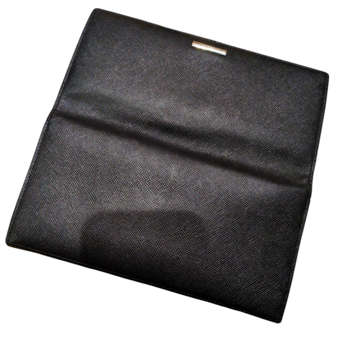 美品 BURBERRY バーバリー 長財布 ノバチェック 黒 ブラック 箱付き