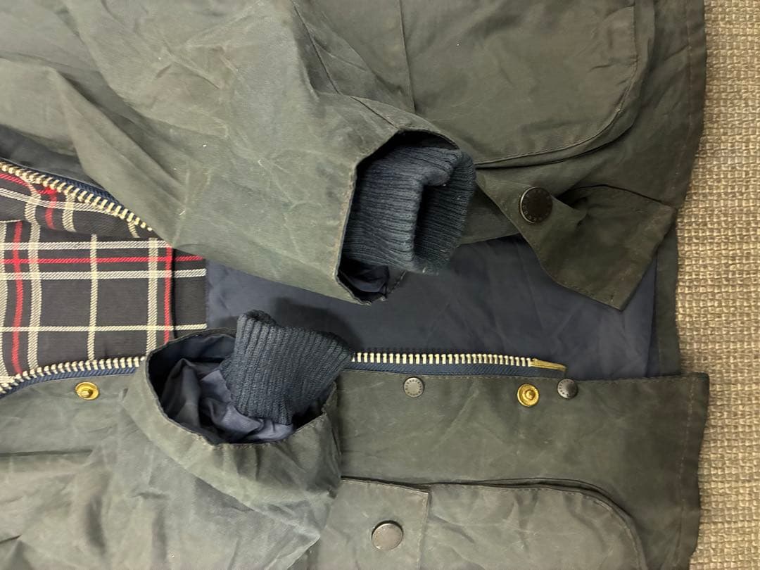 美品　90s Barbour Bedale 40 黒