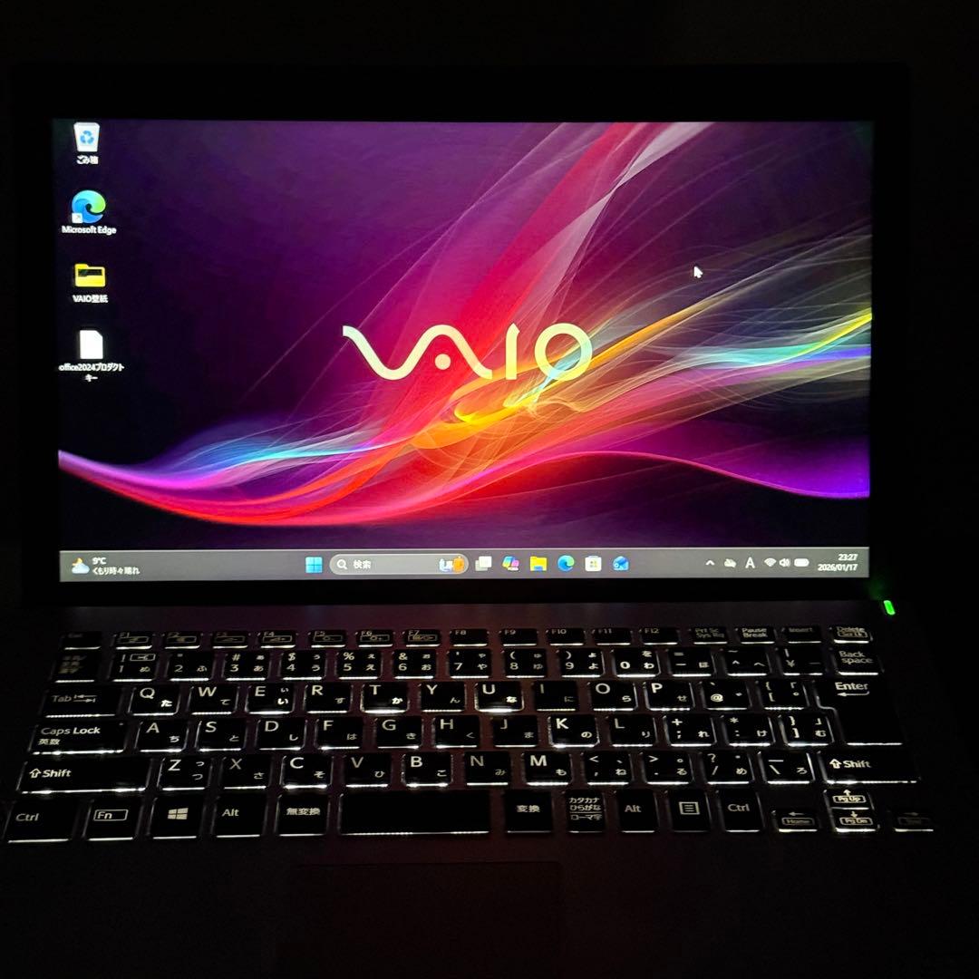 ★人気★VAIO Pro PG 8世代 最新Office2024 シルバー色