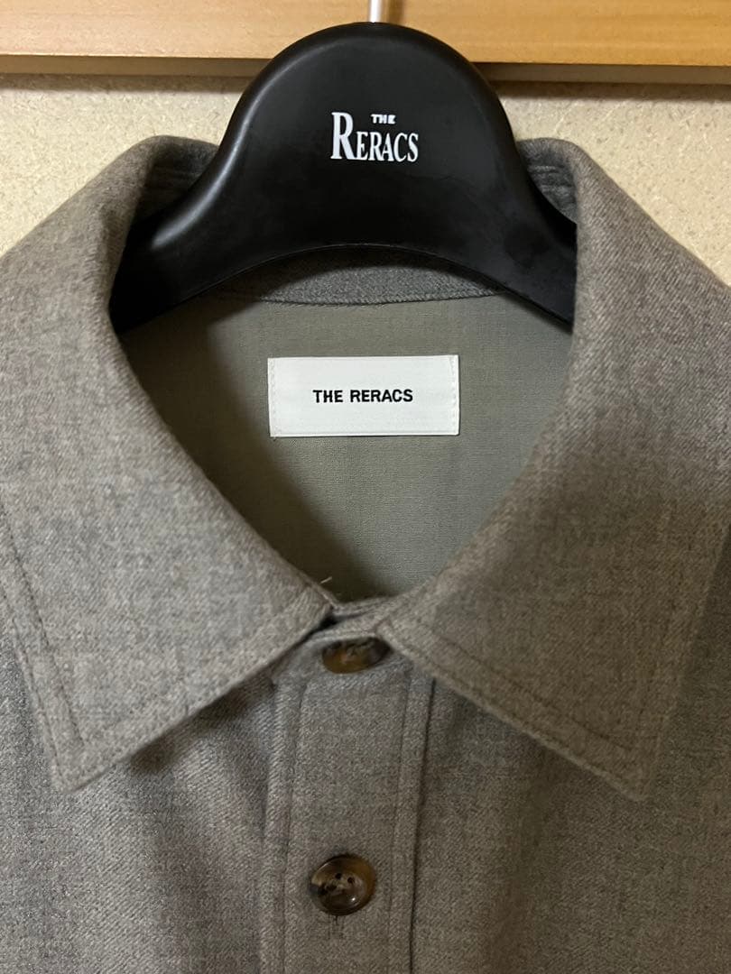 トップス THE RERACS CPO SHORT SHIRT Grege