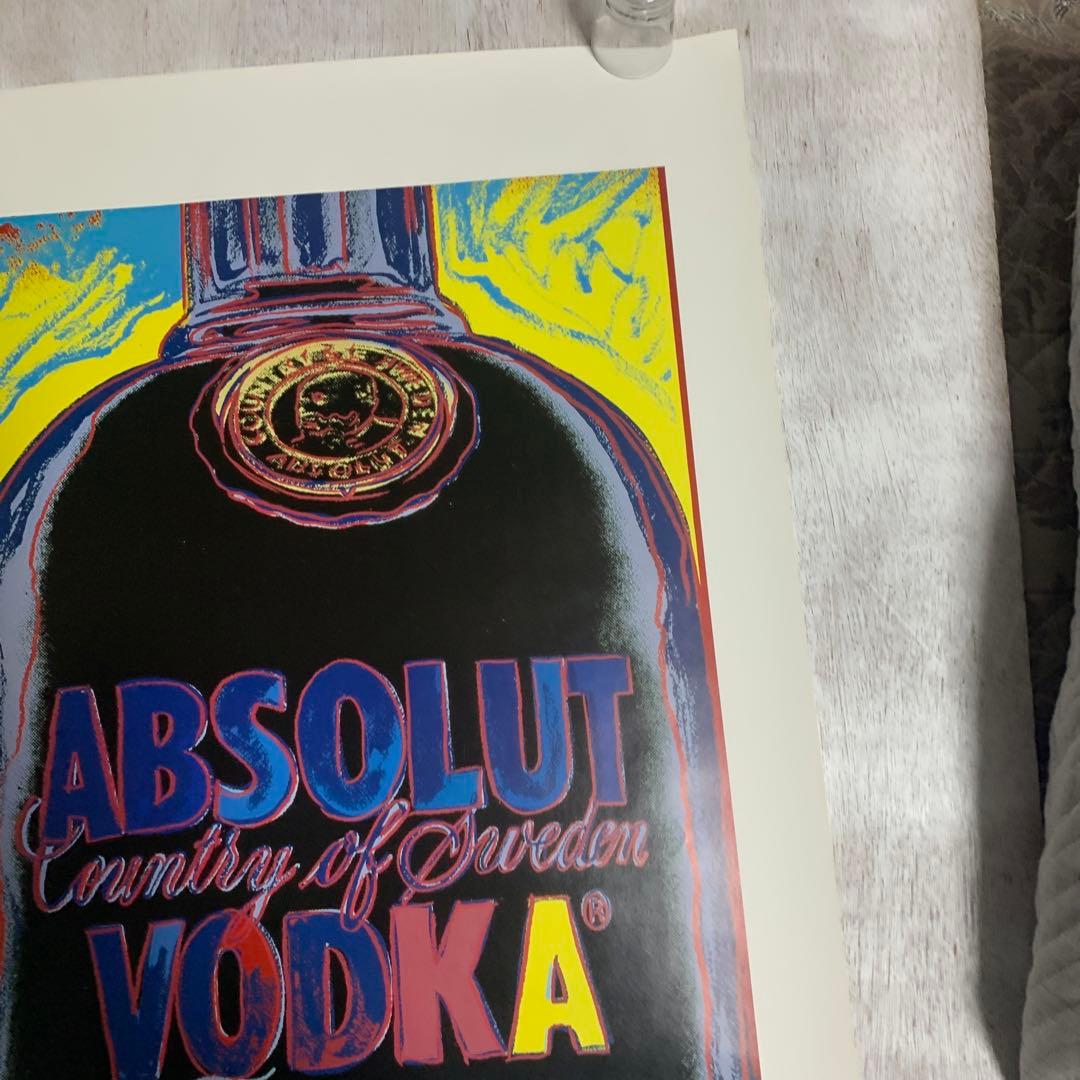 アブソルートウオッカABSOLUT WARHOLアンディウオホールアートポスター