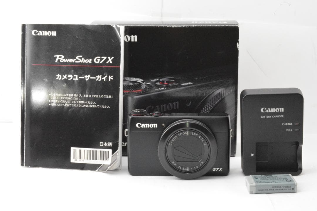 箱付き★美品★CANON PowerShot G7X