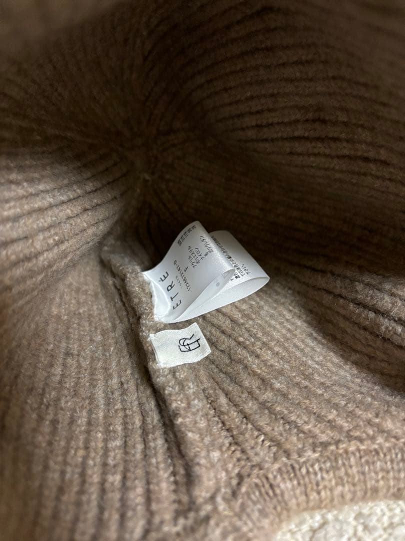 etre tokyo ヘザートーンフライトニットキャップ