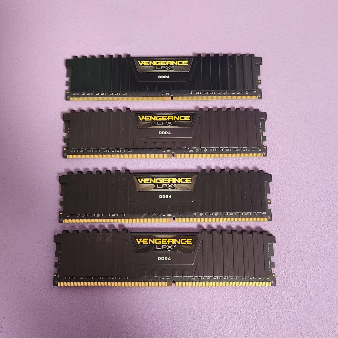 CORSAIR DDR4 32GB (8GB×4) 3600Mhz メモリ