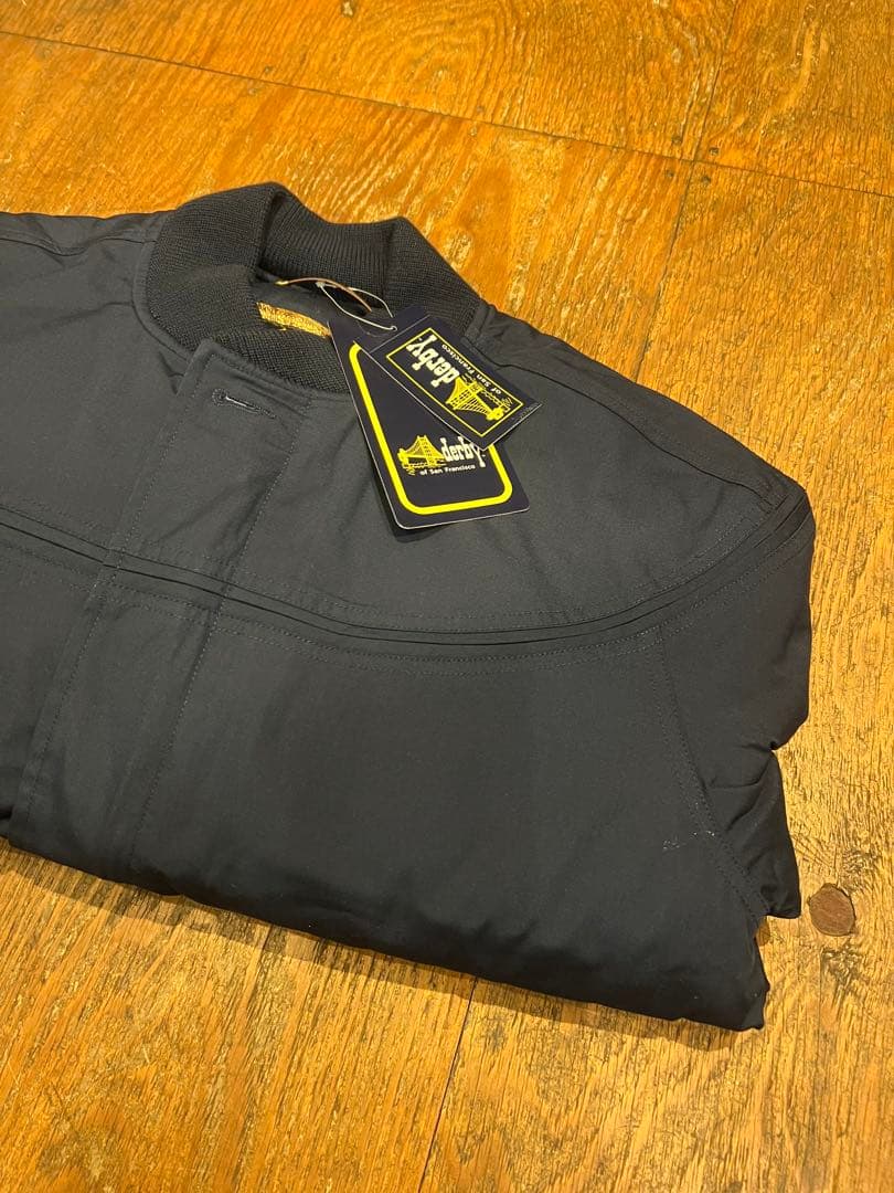 新品 ネイビー Derby of San Francisco ダービージャケット