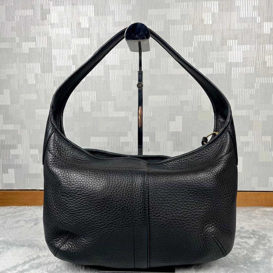 バッグ Coach Hobo Black Hand Bag